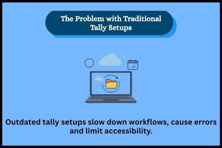Tally on cloud is the solution