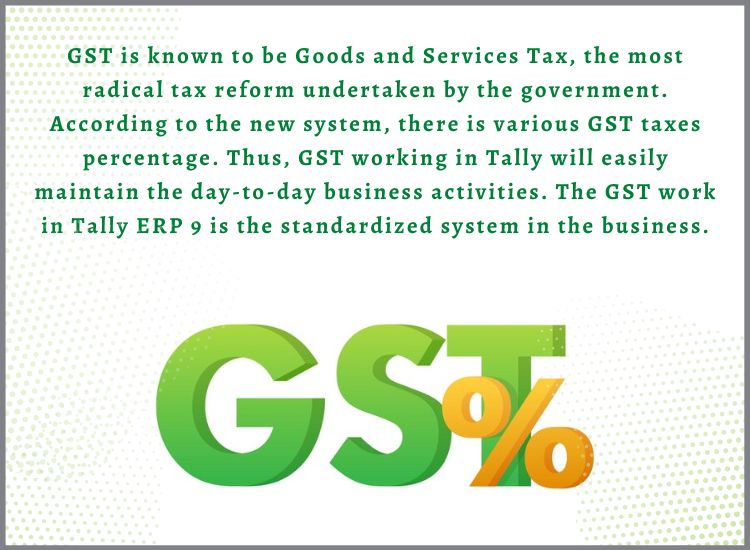 Tally cloud GST software