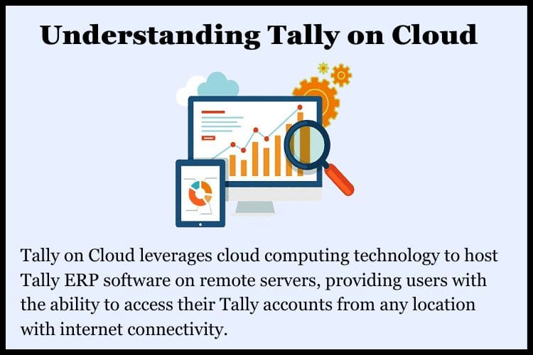 Tally on Cloud leverages cloud computing technology.