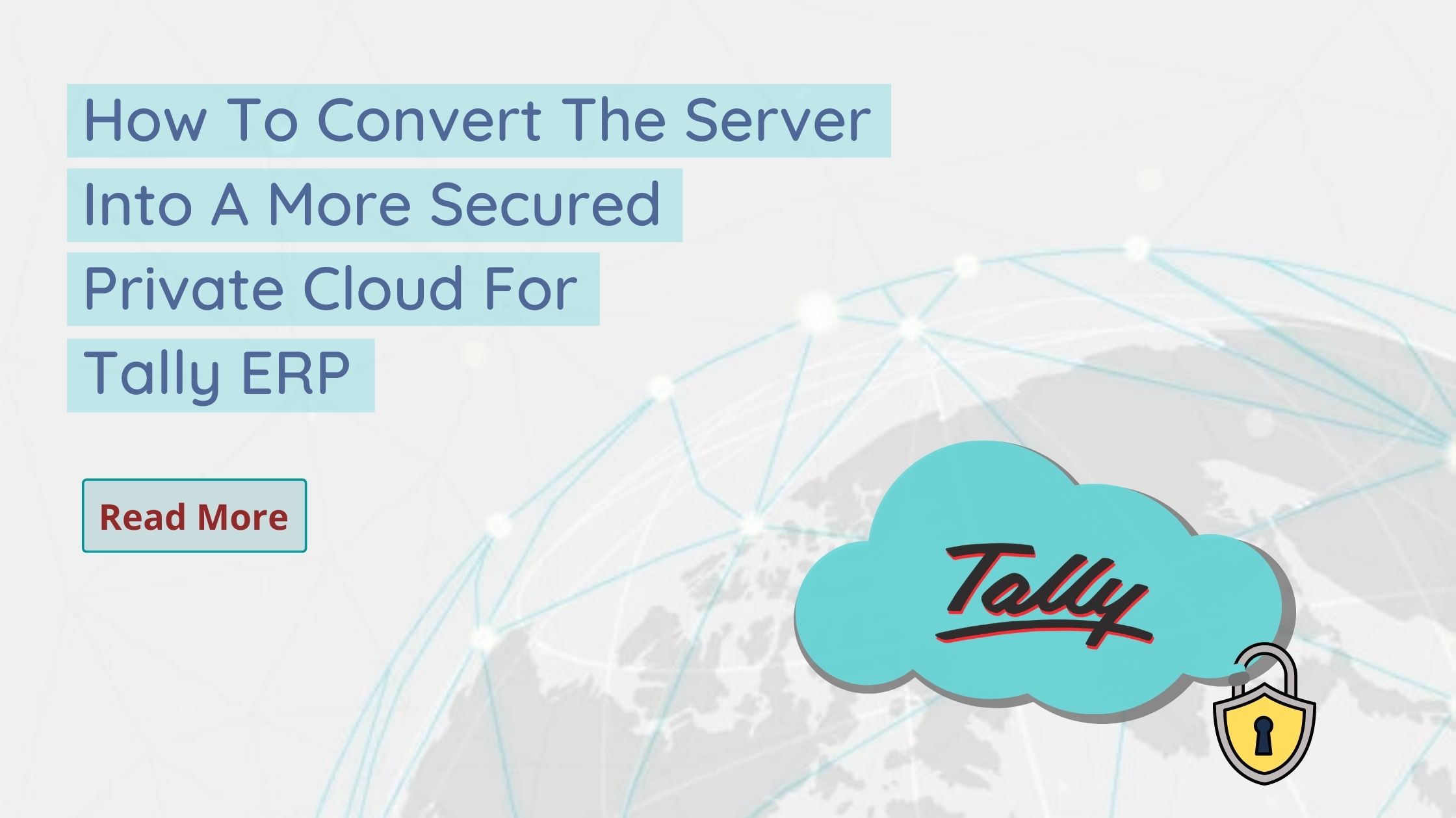 Convert into Private Cloud For Tally ERP