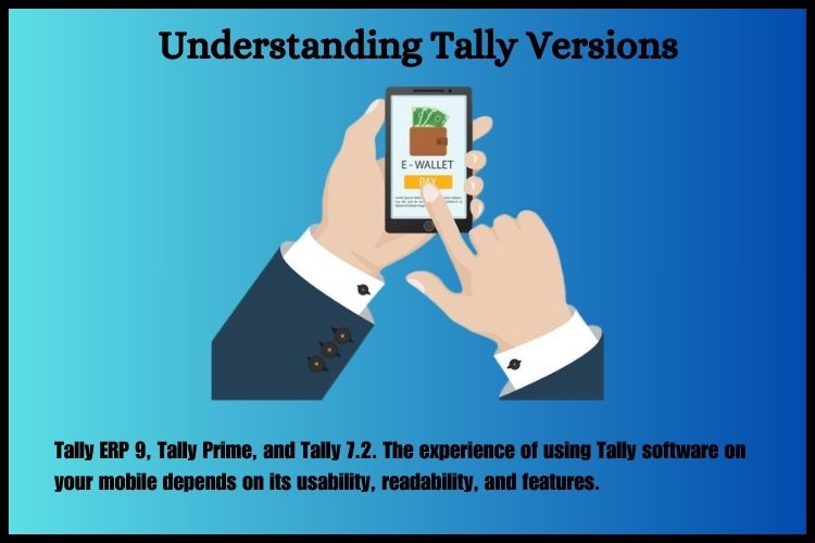 Tally currently offers three main versions: Tally ERP 9,Tally Prime, and Tally 7.2.