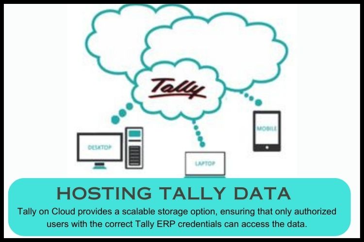 Tally on Cloud provides a scalable storage