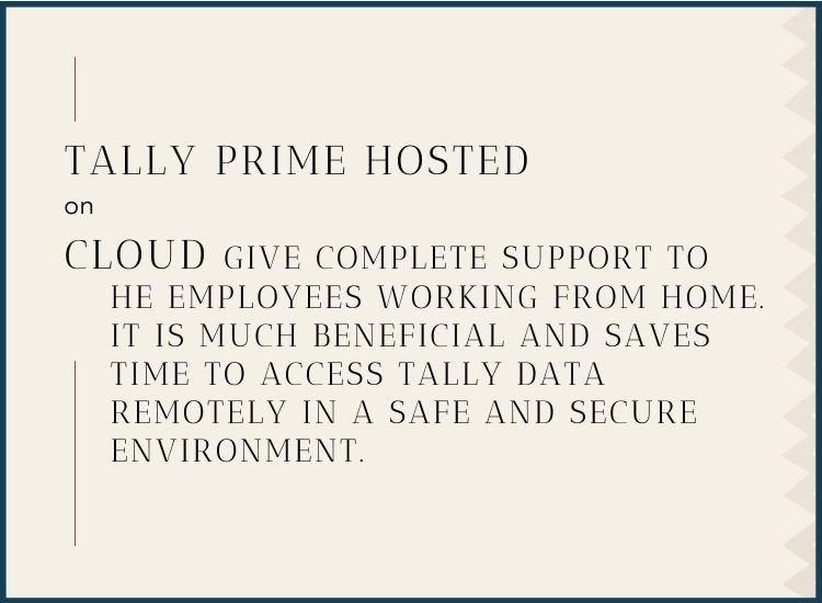 tally prime hosted on cloud