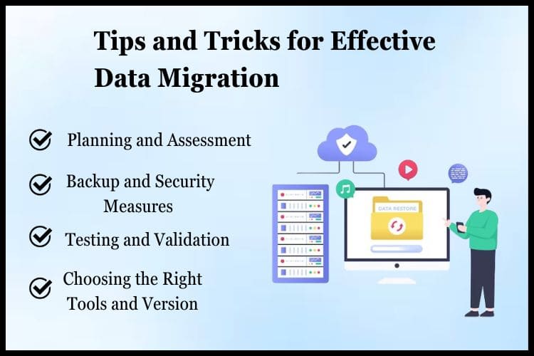 protection step is an essential part of the data migration procedure.