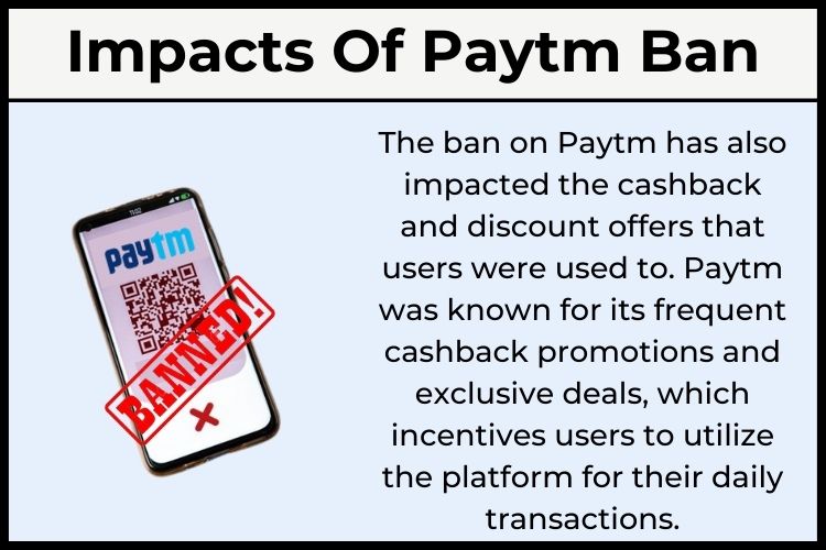 One of the most significant impacts of the ban is the interruption of Internet transactions.