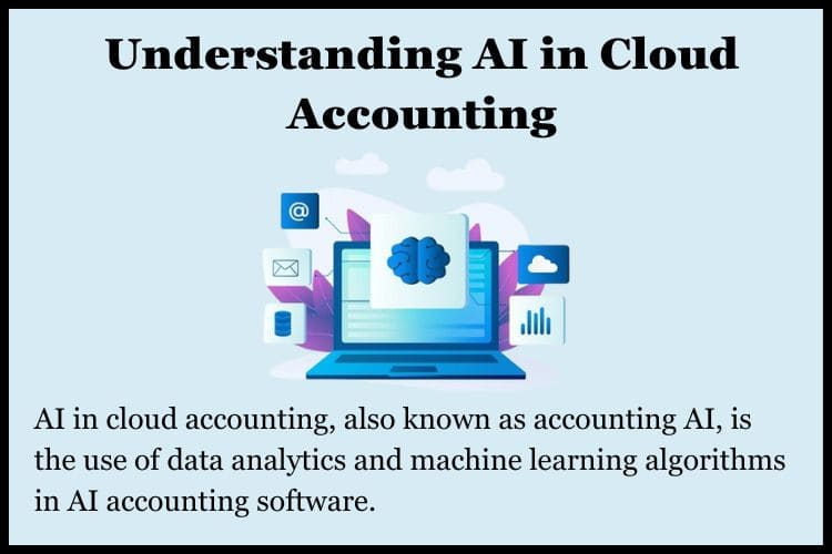 AI in cloud accounting, also known as accounting AI.